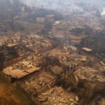 Aumentan a 20 los fallecidos por los incendios forestales en el sur: seis han sido identificados por el SML