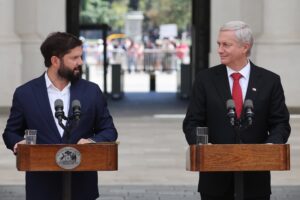 PRESIDENTES BORIC Y KAST