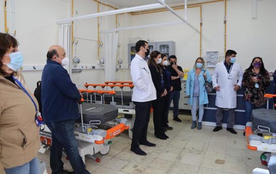 Hospital Van Buren reforzó unidad de emergencia infantil con nueva sala para observaciones